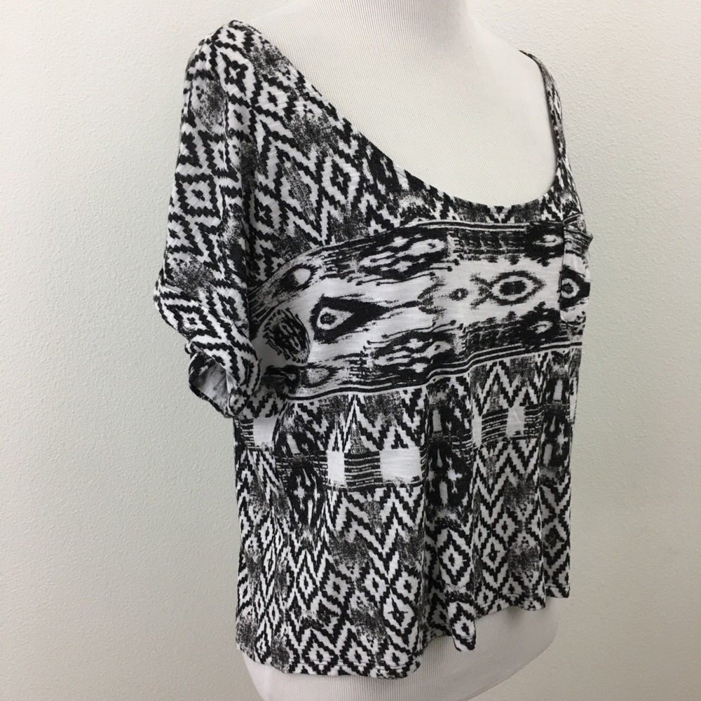 Fulltilt | Crop Top With Back Cutouts